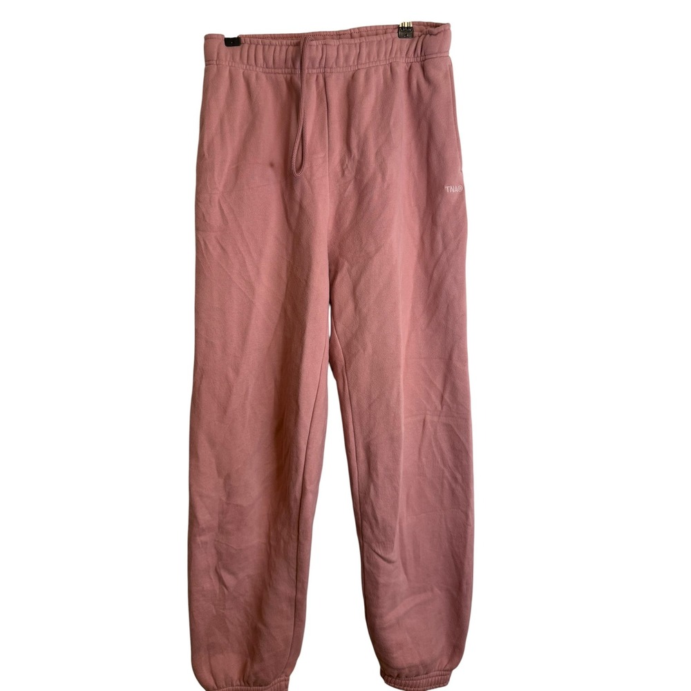 Aritzia TNA Sweatfleece Cozy Fleece Mega Fit Sweatpants Pink XS